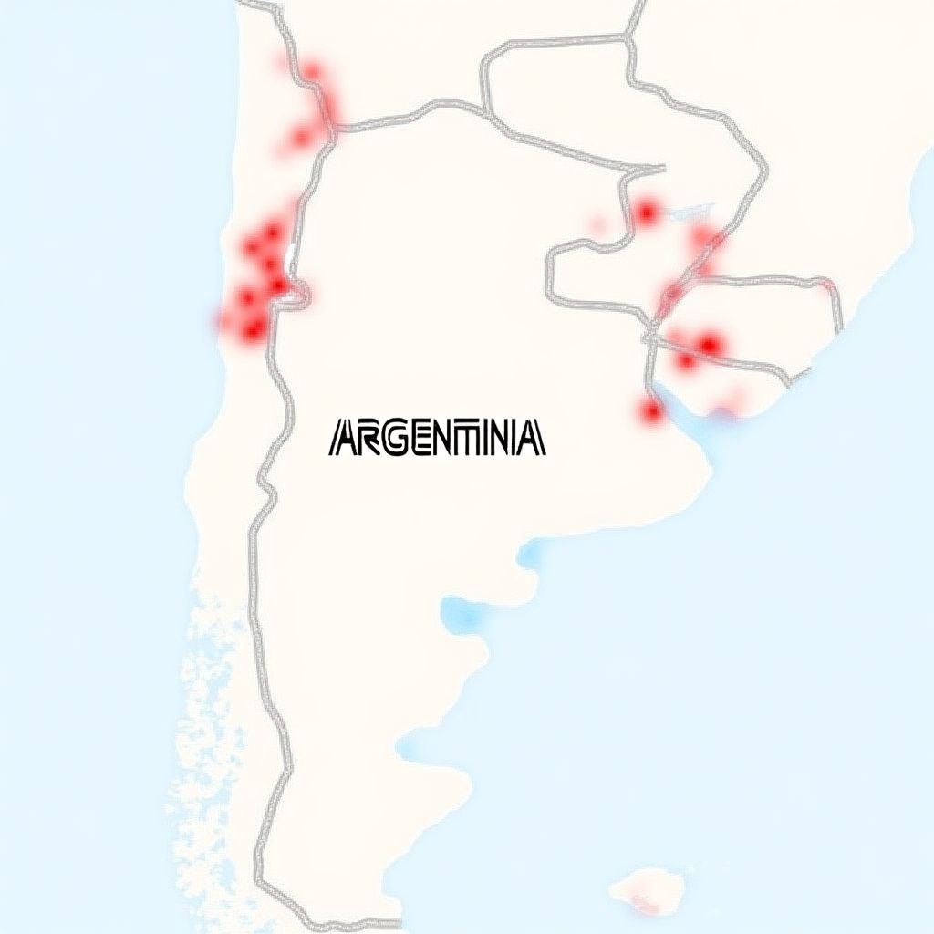 Mapa de estaciones YPF